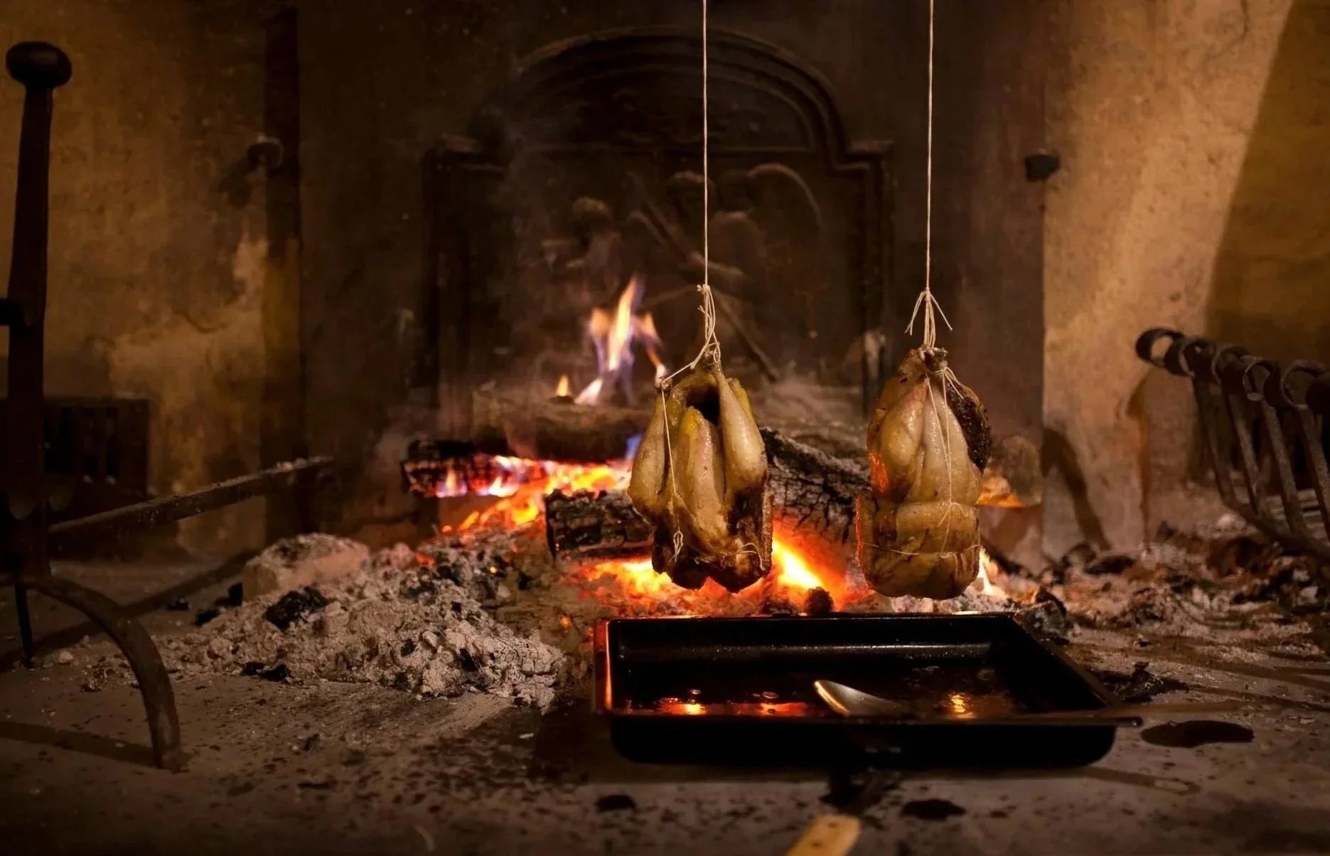 Pheasants on a string, Dordogne