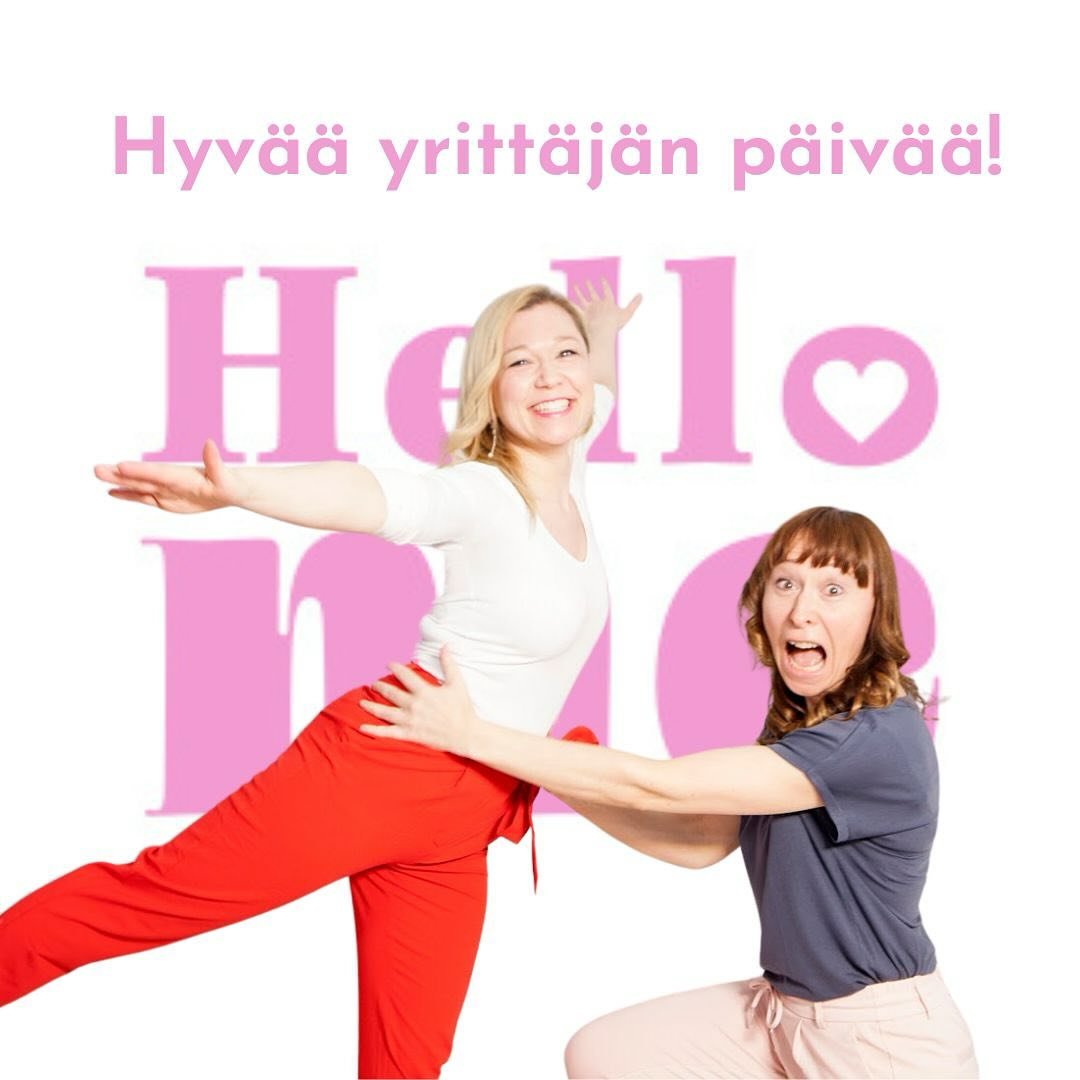 Hyv&auml;&auml; yritt&auml;j&auml;n p&auml;iv&auml;&auml;! 

T&auml;lt&auml; se v&auml;lill&auml; tuntuu. Yht&auml; j&auml;nnitt&auml;&auml; ja toinen luulee osaavansa lent&auml;&auml;. V&auml;lill&auml; kolisee ja pit&auml;&auml; koota itsens&auml; 