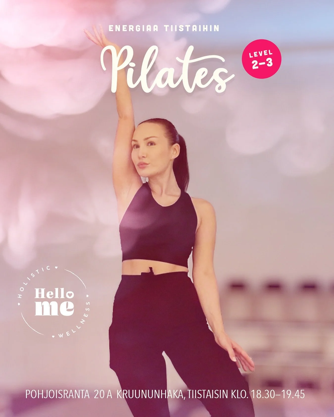 T&auml;m&auml; mahtava pilates jatkuu ensi vuonna 😍 Tule mukaan! Tiistaisin 18:30 13.1.2026 alkaen 

Haluatko vahvistaa kehoasi ja saada energiasi virtaamaan? T&auml;m&auml; Pilates-kurssi on juuri sinulle! Kurssilla keskityt&auml;&auml;n keskivarta
