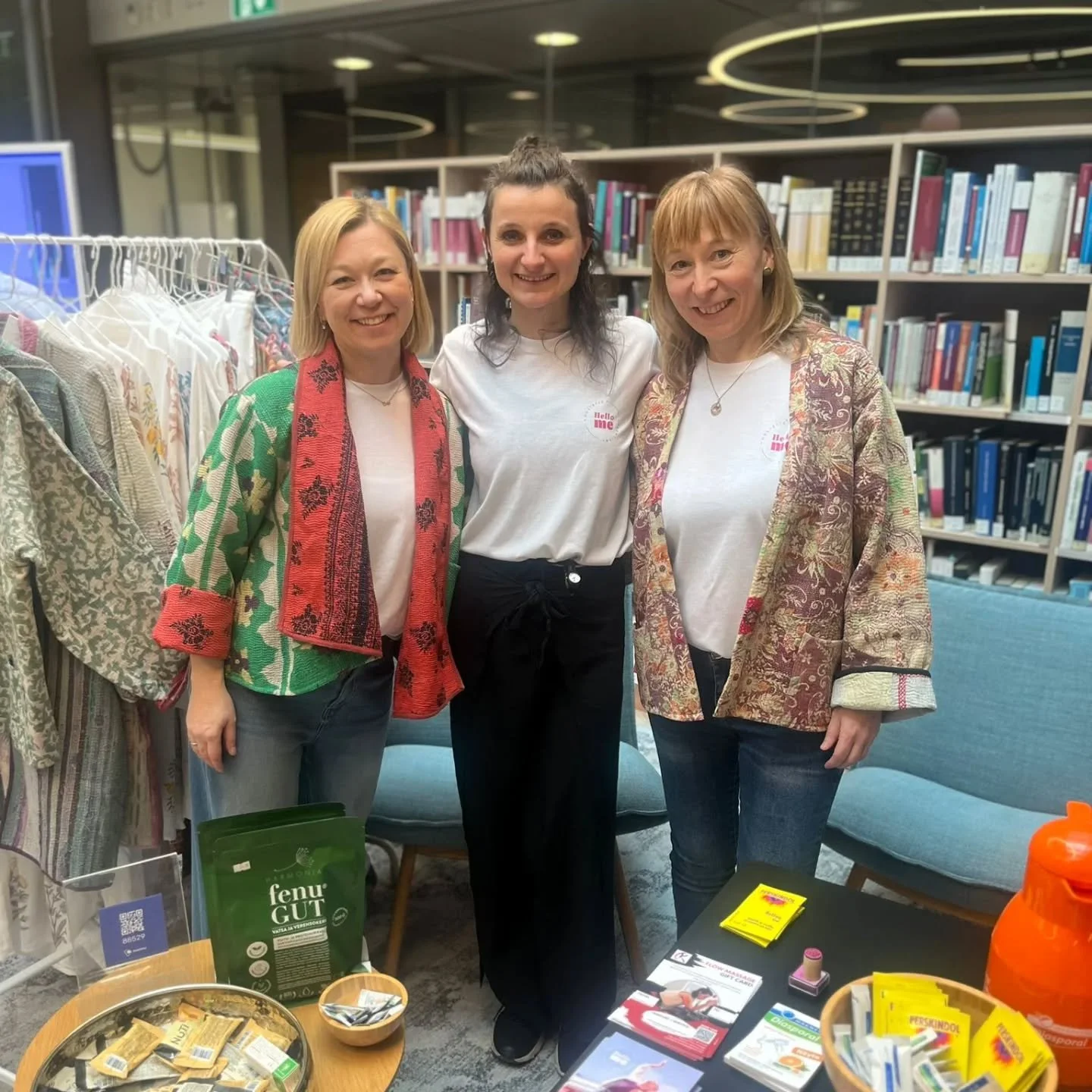 Osallistuimme viime viikolla @castrensnellman hyvinvointip&auml;iv&auml;&auml;n mukaan - V&auml;lill&auml; muualla kyl&auml;ss&auml;☺️

Hieronta ja osteopatia tuli minihoitojen kautta  tutuksi. Lis&auml;ksi @christaporander piti Cassulaisille pilates