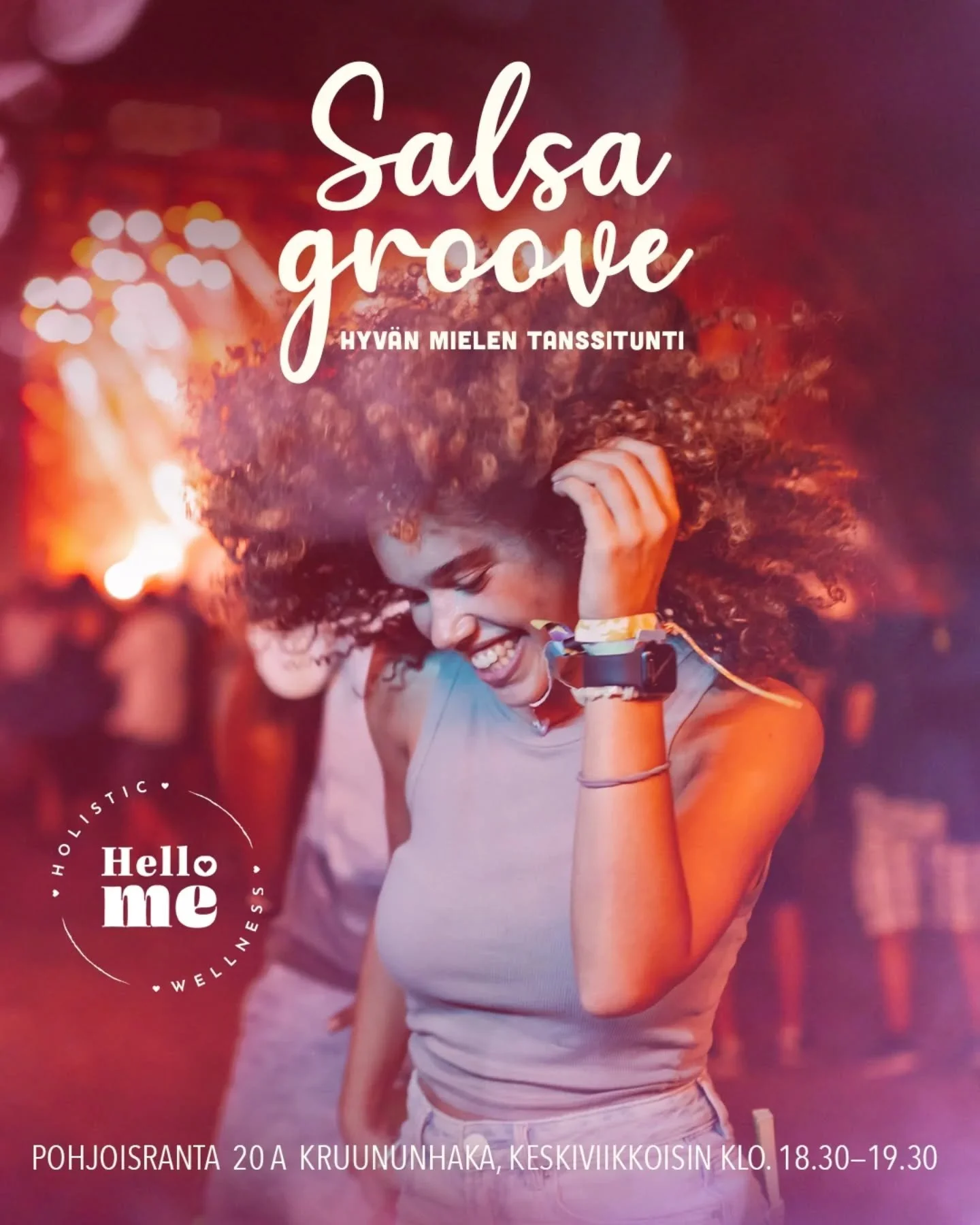 Tulevan syksyn tunnit ovat vihdoin julkaistu 🤩
Mukana on Ihania tuttuja suosikkitunteja, sek&auml; kaksi uutuustuntia:

💃Salsa groove
🧘Lempe&auml; ilta Flow

Kes&auml;n aikana laajennamme tilaa kaatamalla yhden v&auml;lisein&auml;n. Syksyll&auml; 