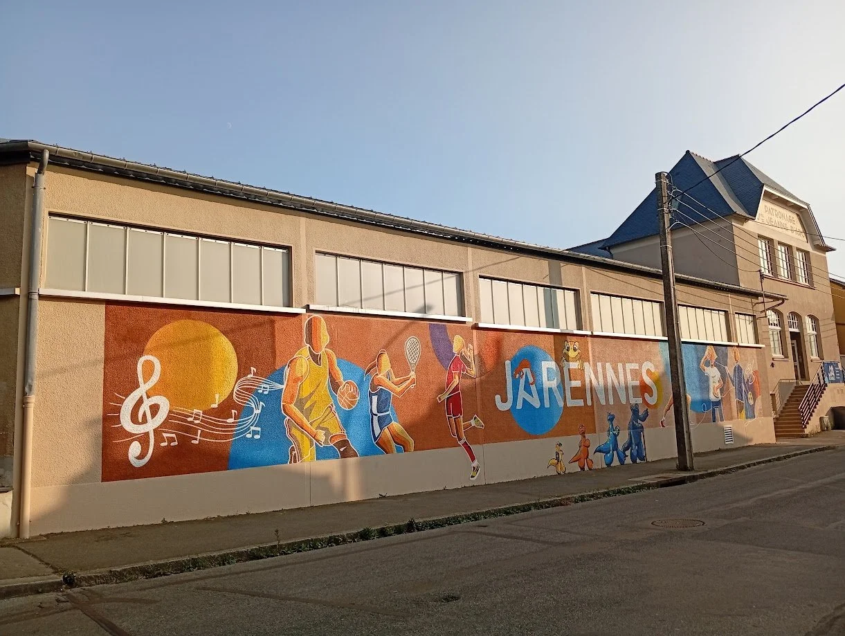 🎨 Une belle fresque participative à la JA Rennes !

Un grand merci à l’Association Jeanne d’Arc de Rennes pour sa confiance. Je suis très fier du travail réalisé par les enfants du centre de loisirs, qui se sont montrés impliqués, motivés et créatif