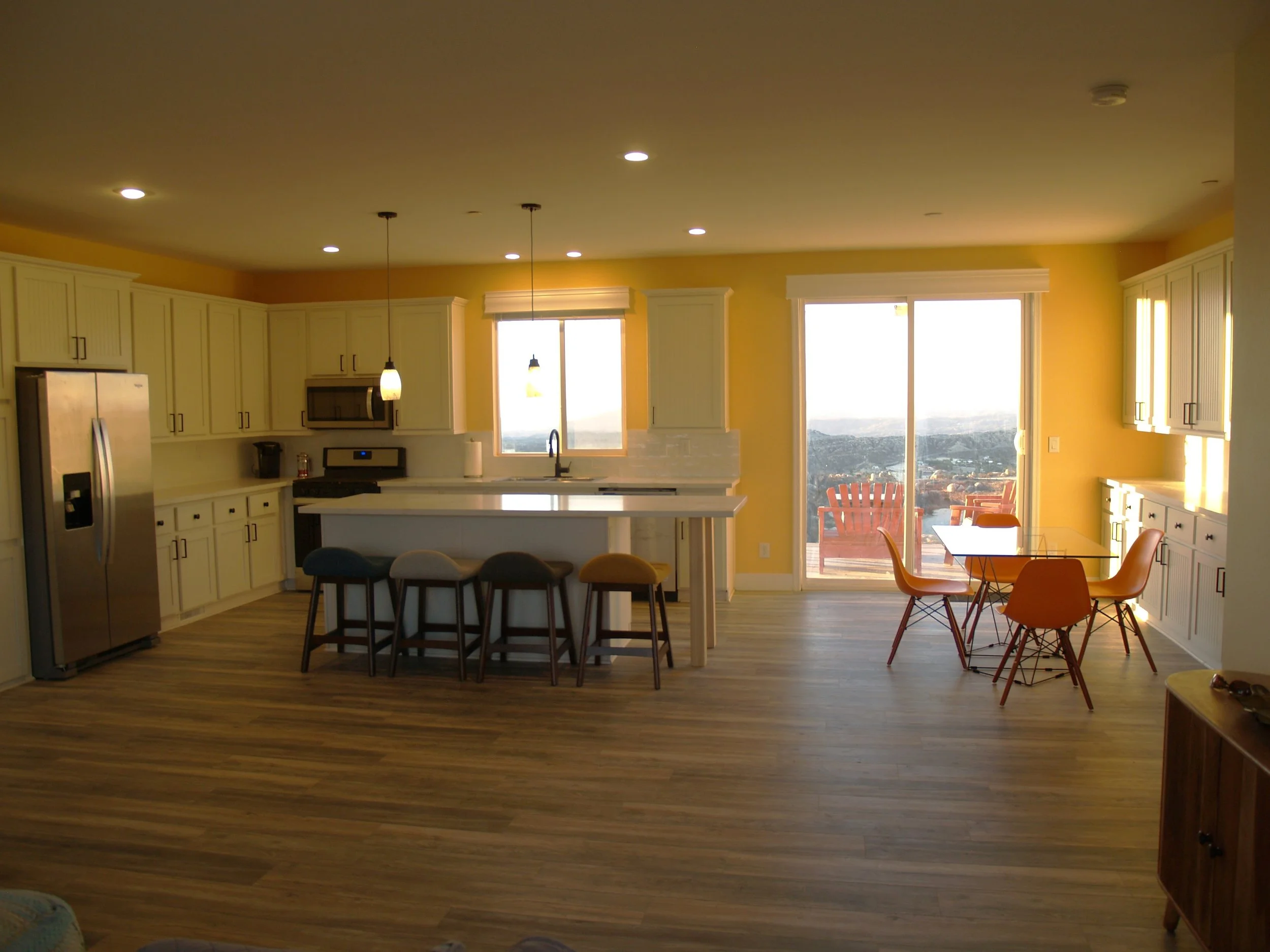 Kitchen At Sunset.JPG