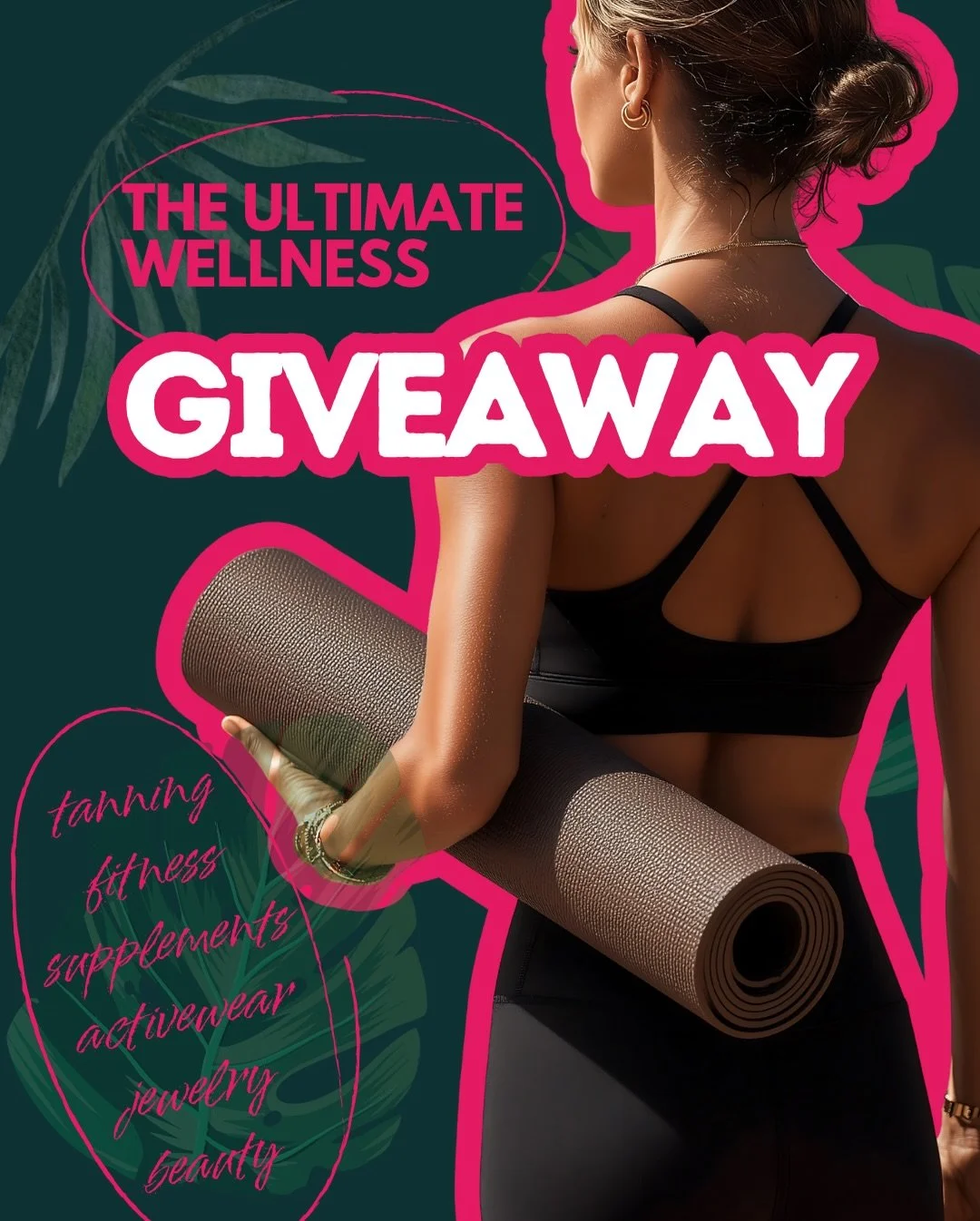 🌿 THE ULTIMATE WELLNESS GIVEAWAY 🌿

We&rsquo;ve teamed up with Coco Lexi Beauty Bar, Icon Training Club, Link Haus, Sector 6 Supplements &amp; B&auml;re Activewear to give one winner the ultimate wellness package ✨

HOW TO ENTER:
🤍 Follow all part