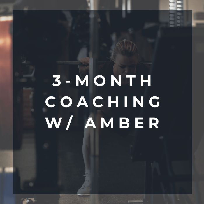 Competition Coaching - THREE