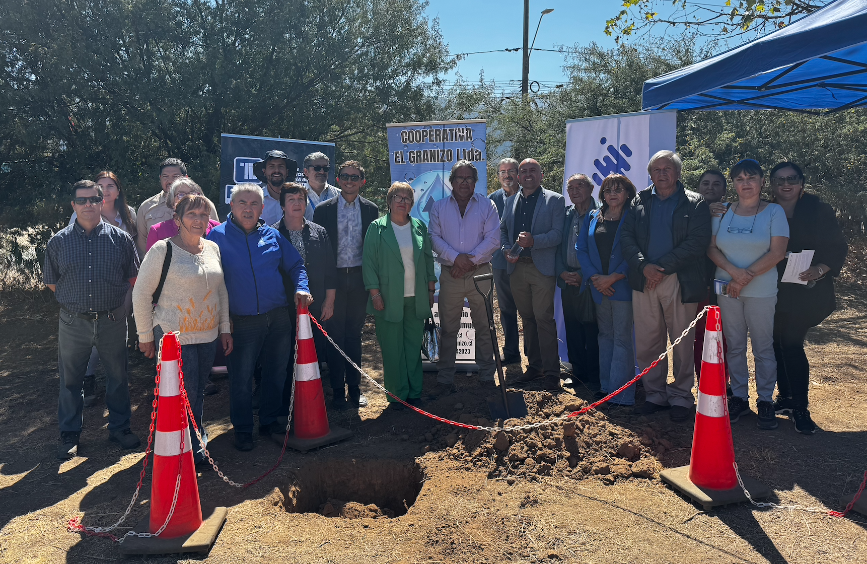 Aguas Pacífico inicia obras de interconexión con APR El Granizo, que permitirá mejorar la disponibilidad de agua en Olmué