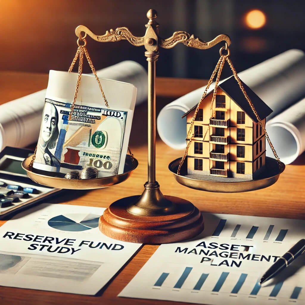Do you know the difference between the reserve fund study and the asset management plan?