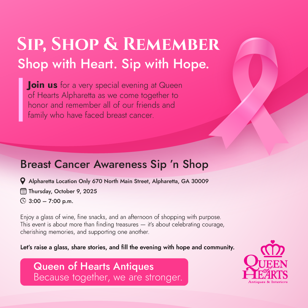 Breast Cancer Awareness Sip and Shop