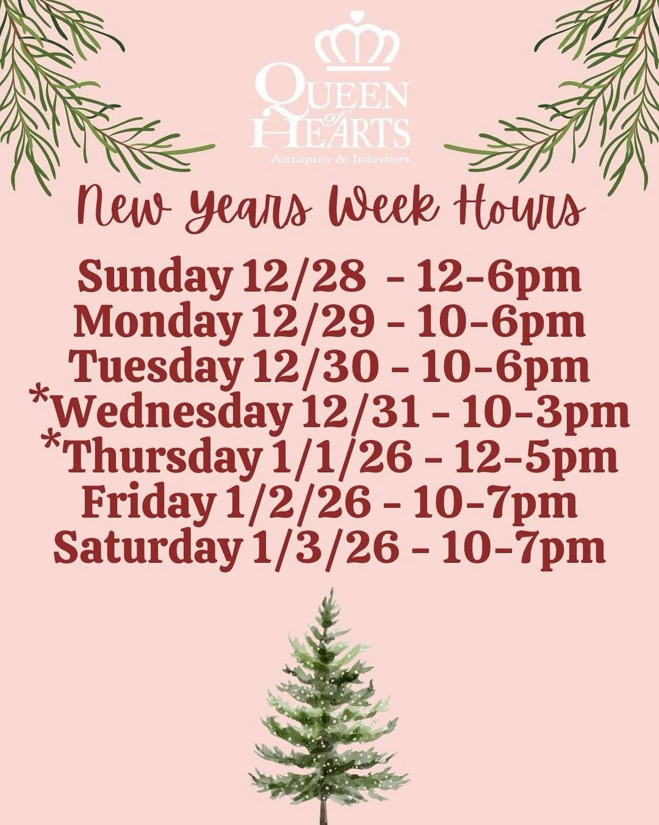 Hosting out of town family? Bring them to Queen of Hearts! Come wander the aisles, find hidden gems, and enjoy a few hours well spent together.

We&rsquo;re open 12-6pm today 😍

Alpharetta &bull; Buford &bull; Marietta

#bufordga #downtownbuford #sh