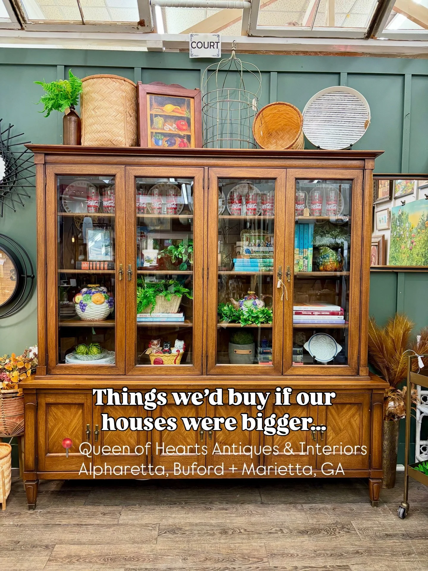 Some pieces are just too good to pass up&hellip; even if you have no idea where you&rsquo;d put them 😆

From antique library cubbies with endless tiny drawers to perfectly worn chippy cabinets and classic blue &amp; white ginger jars&hellip; these a