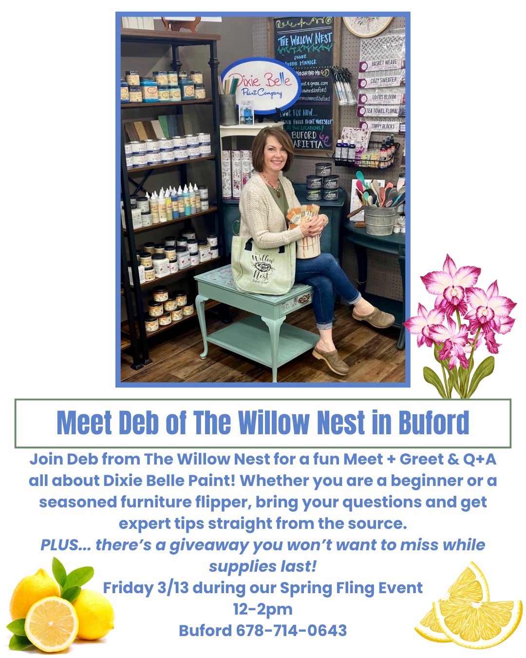Meet Deb of The Willow Nest in Buford