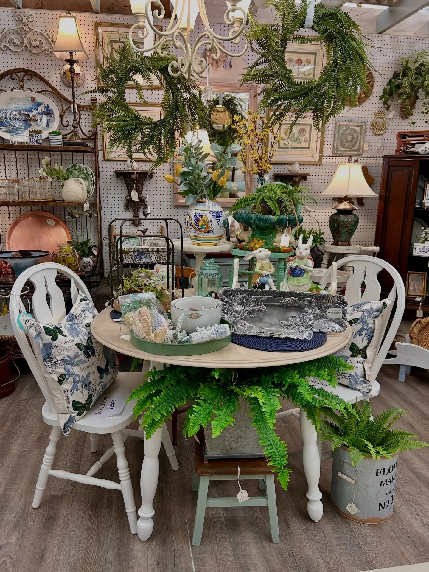 Continuing with our SPRING ENTERTAINMENT theme for this week, ALPHARETTA is coming in hot with their lineup tonight 🔥🔥🔥

1. TERI - 3 Piece All Wood Set Including Drop Leaf Table with Sun Bleached Top and 2 Chairs, Table is 42&rdquo; Round x 30&rdq