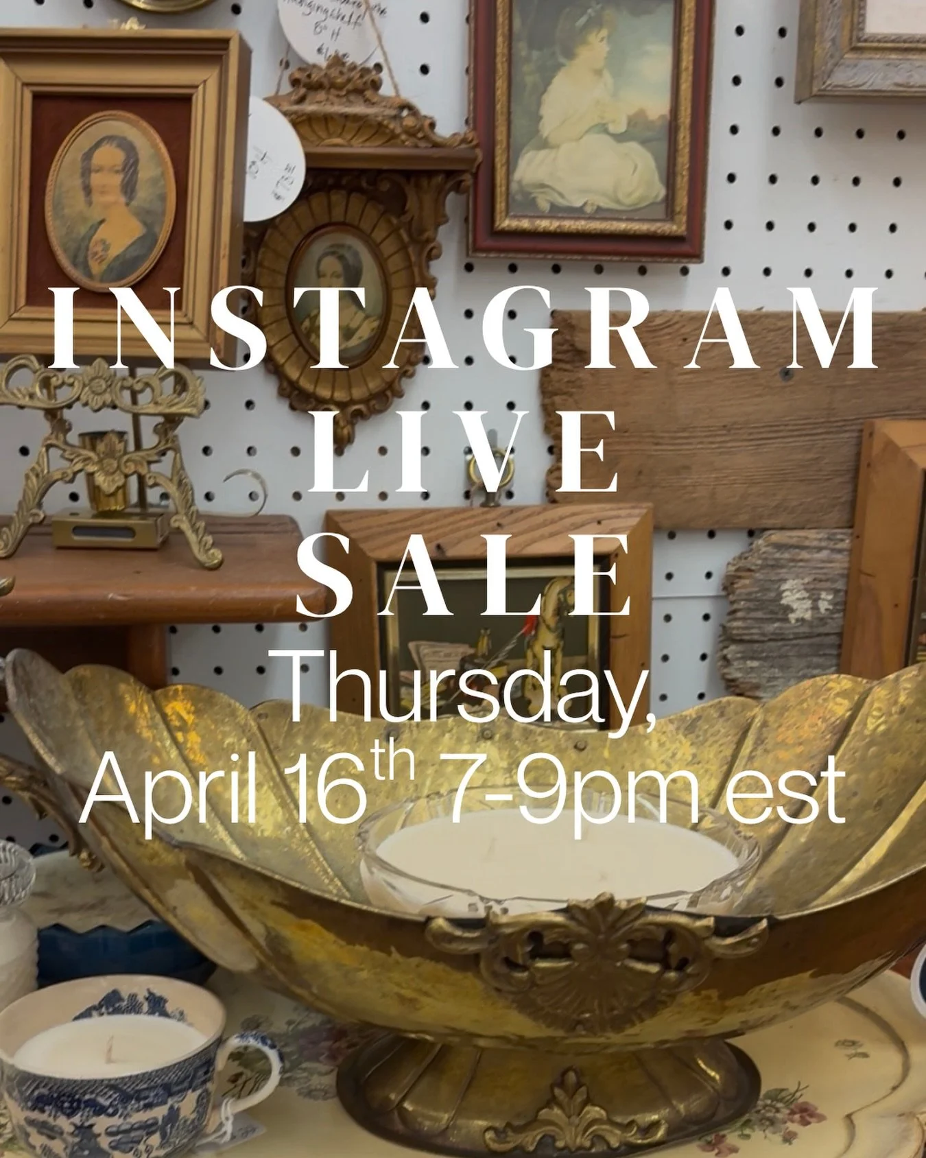 📆 Live Sale on April 16th 7-9pm EST

Join us as we feature some amazing sellers like @hunt.n.gather.atl pictured above 🤤

Tap the reminder below, we will see you soon!

#livesale #antiquesofinstagram #queenofheartsantiques #vintagelivesale #alphare