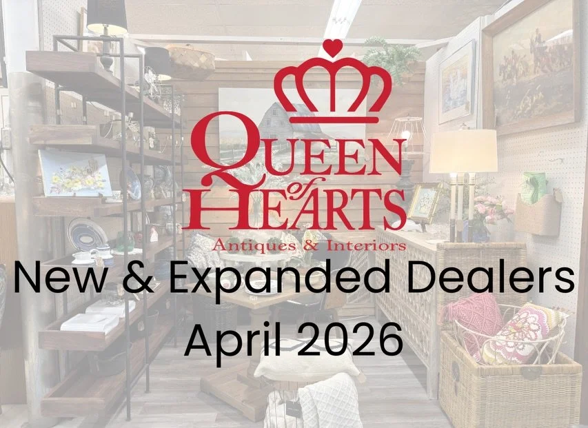 👑 SWIPE! ➡️ There&rsquo;s always something new to discover at the Queen!! We&rsquo;re excited to welcome our new and expanded dealers for APRIL 2026!

Their beautiful displays are ready to inspire you for the new month!

Come and shop in store to se