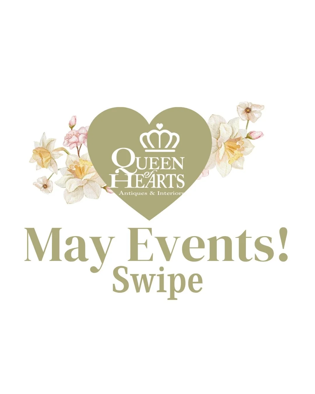 SWIPE 👉 May is shaping up to be a good one at the Queen! 👑✨

From fresh arrivals hitting the floor daily to can&rsquo;t miss sidewalk sales, there&rsquo;s always something new to discover (and fall in love with).

Check out what&rsquo;s happening t