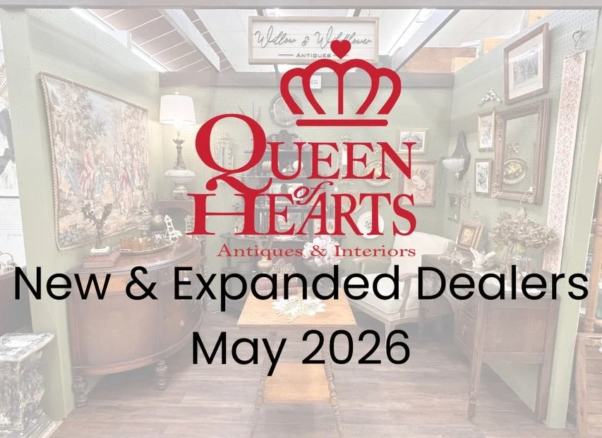 👑 SWIPE! ➡️ There&rsquo;s always something new to discover at the Queen!! We&rsquo;re excited to welcome our new and expanded dealers for MAY 2026!

Their beautiful displays are ready to inspire you for the new month!

Come and shop in store to see 