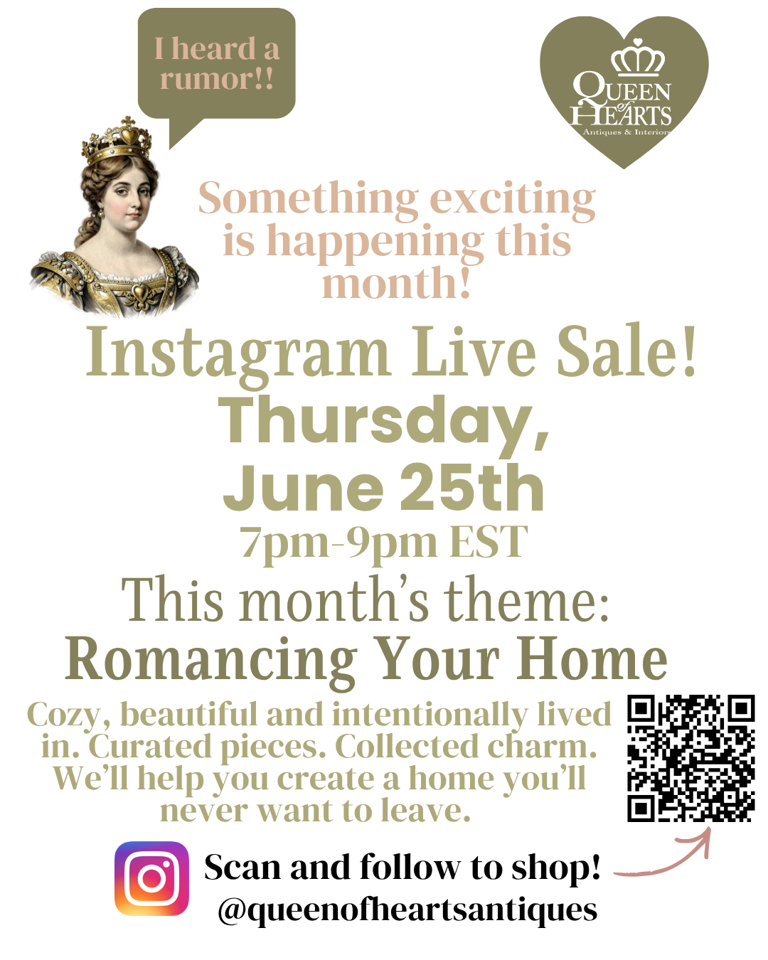 Instagram Live Sale!