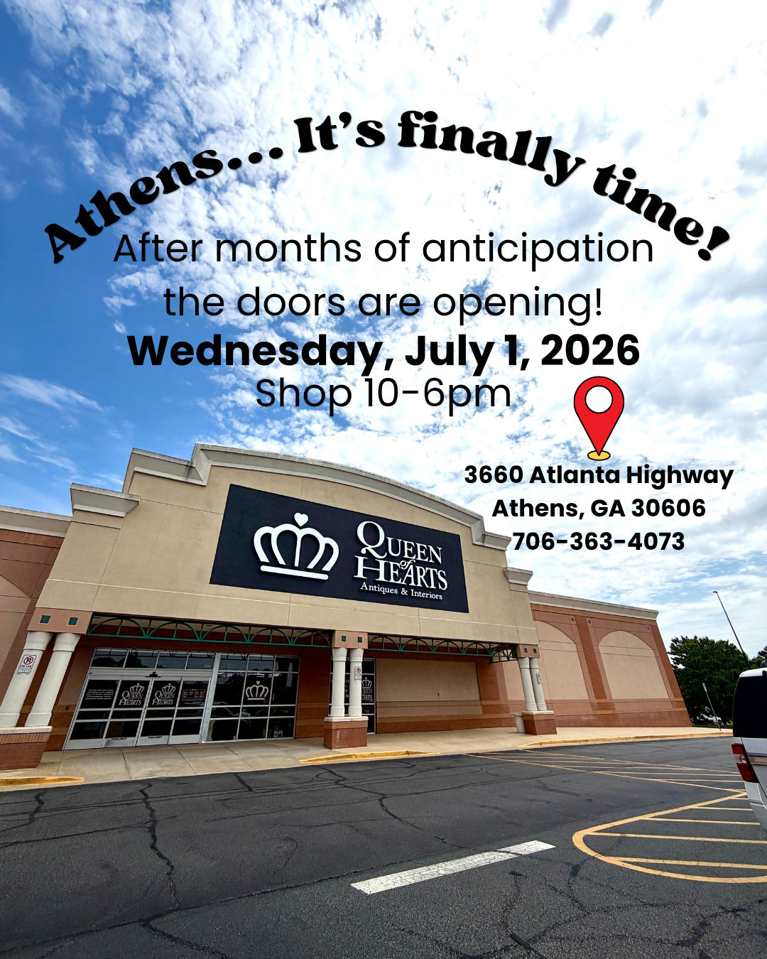 Athens Location Opening Day!