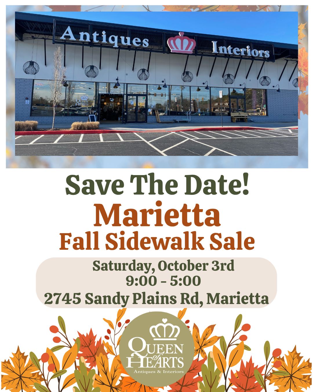 Marietta Sidewalk Sale! 