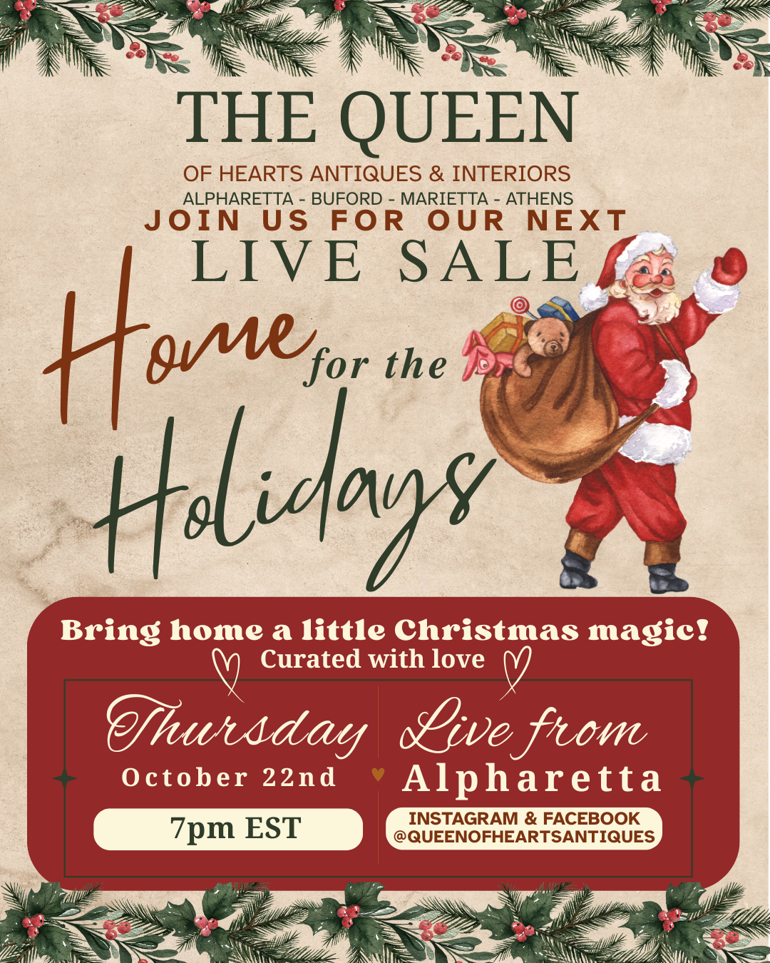 Instagram Live Sale!