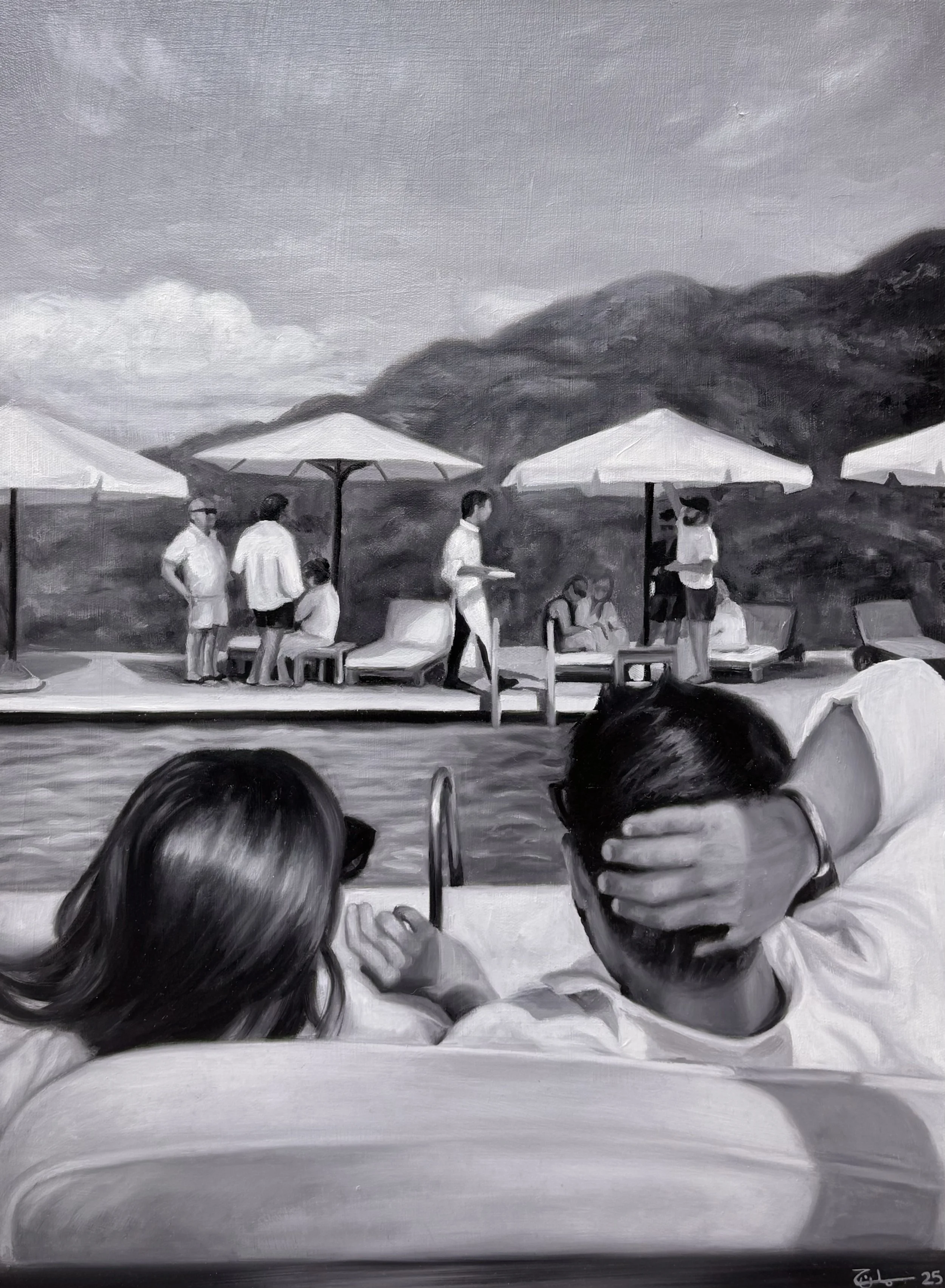 Oil on Canvas, 65 x 48 cm