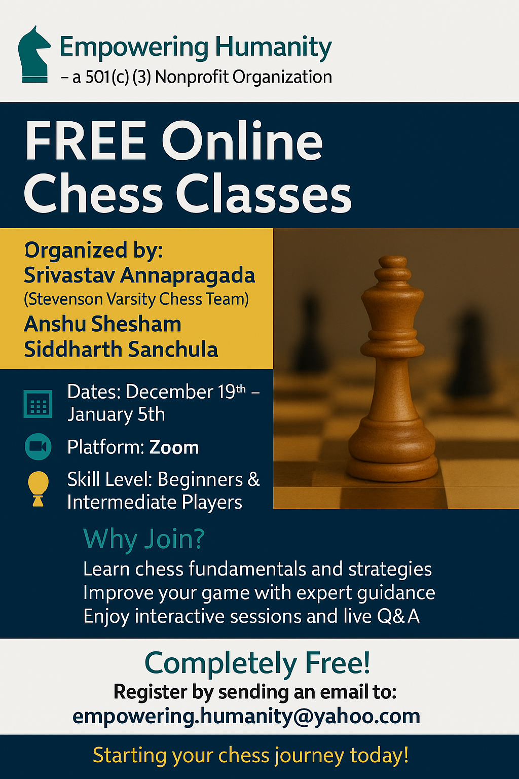 Winter Chess Training