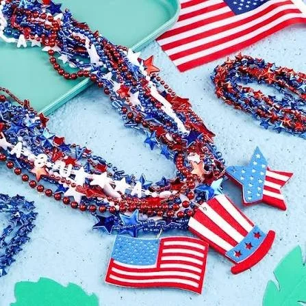 Red Flag Necklace