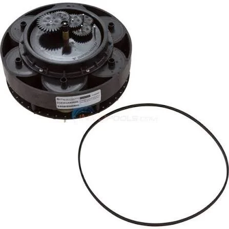 Paramount 6 port In-Floor Water Valve with O-ring black
