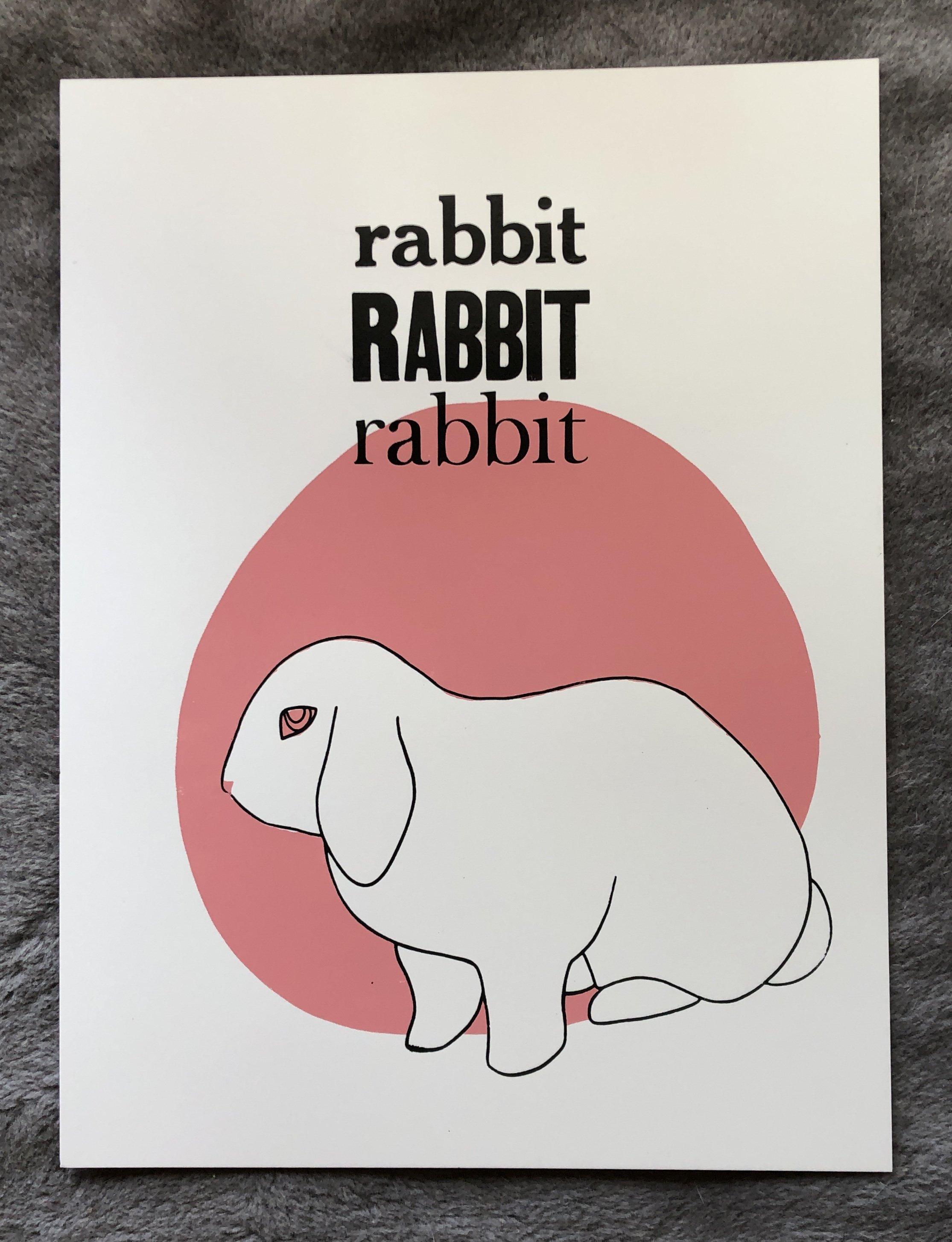 Rabbit rabbit rabbit