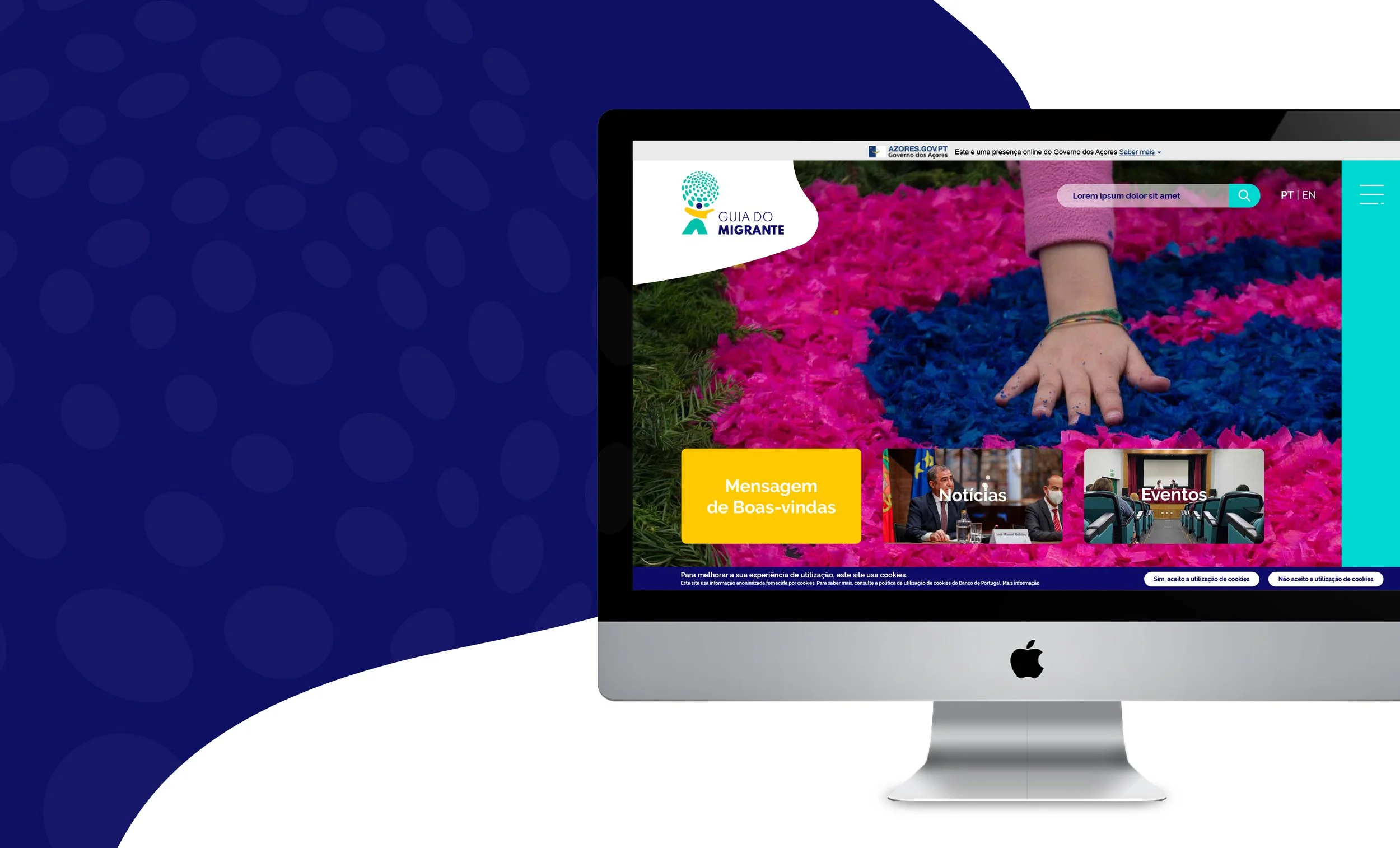 Web Design — Guia do Migrante
