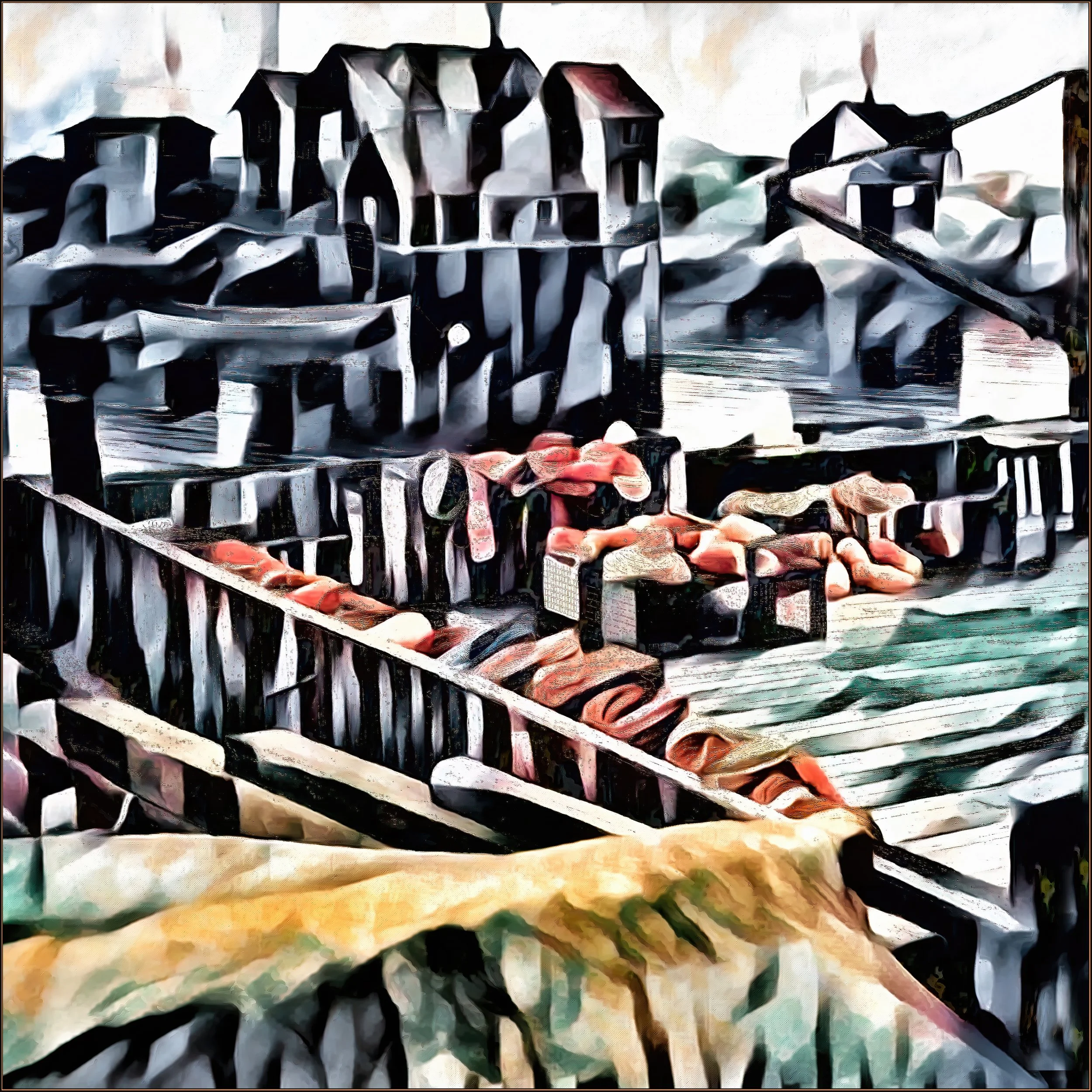 2020. On the Dock of the Bay. Honourable Mention. Creative Abstract. Canadian Association for Photographic Art