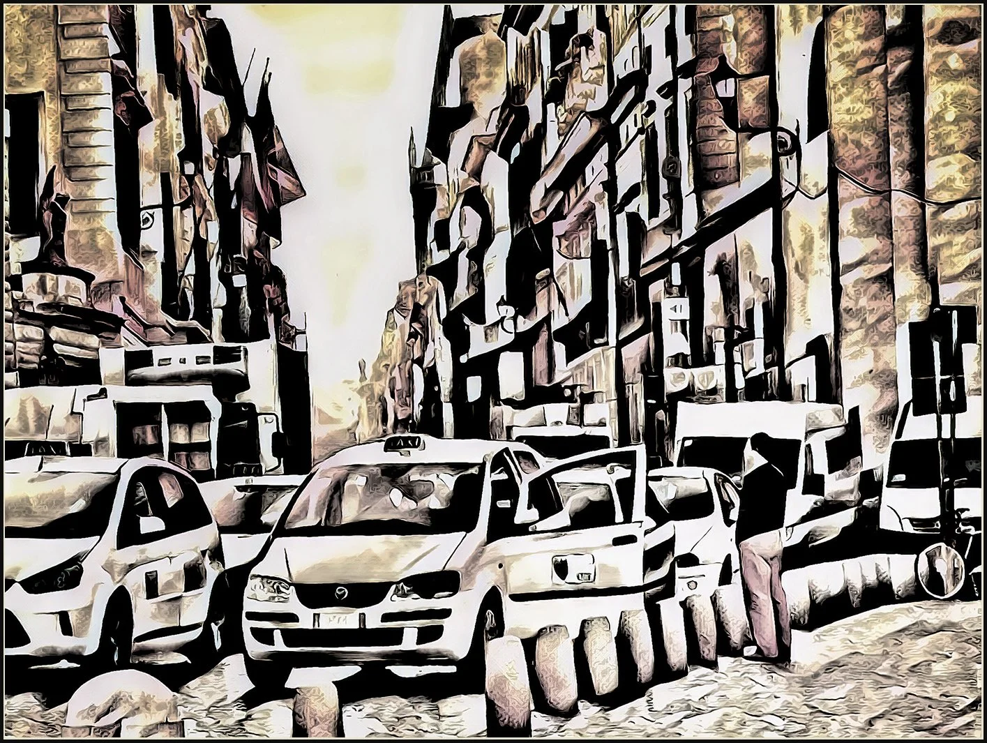 2020. Gridlock. Honourable Mention. Creative Abstract. Canadian Association for Photographic Art