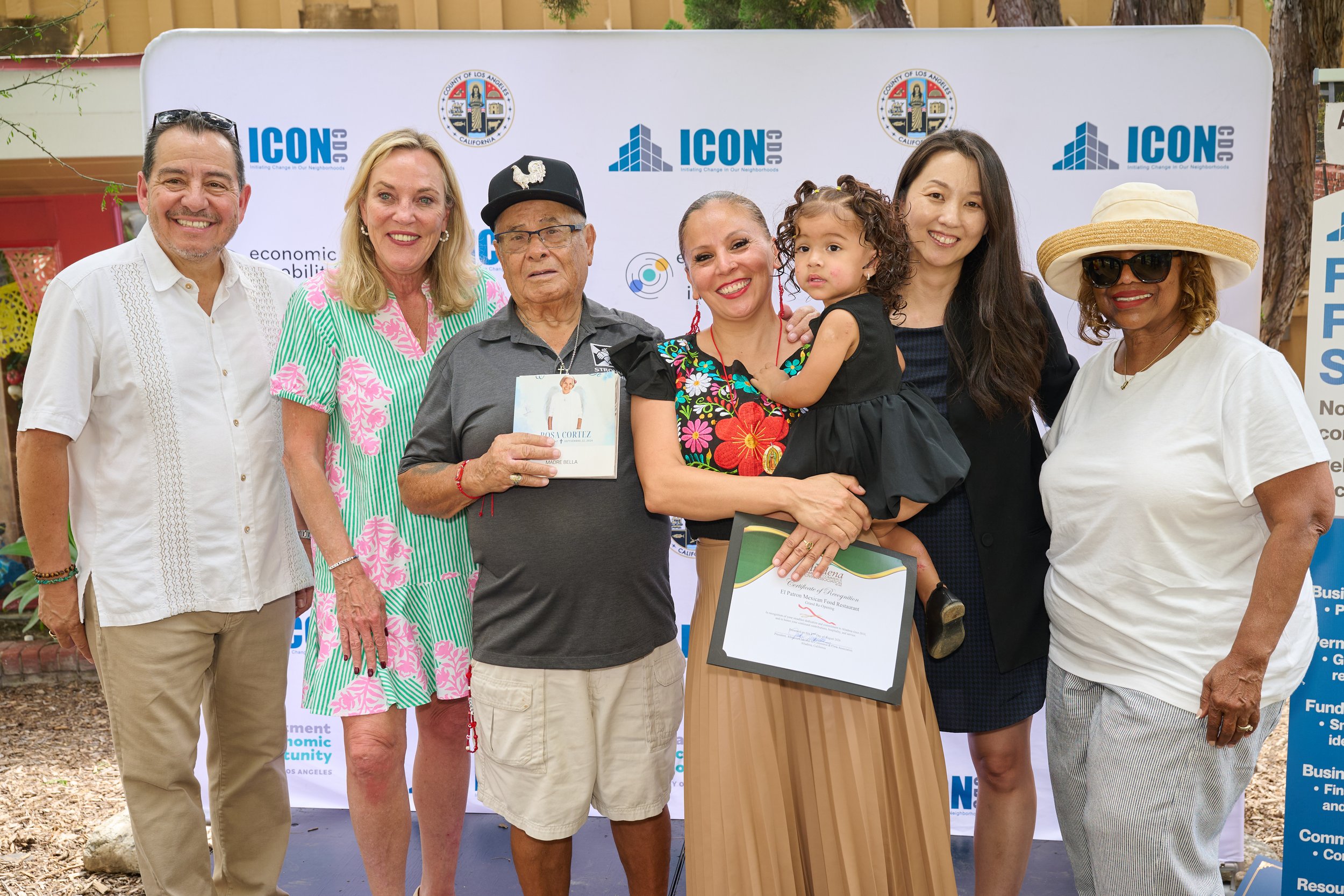 Supervisor Barger Joins ICON CDC and LA County DEO to Celebrate El Patron