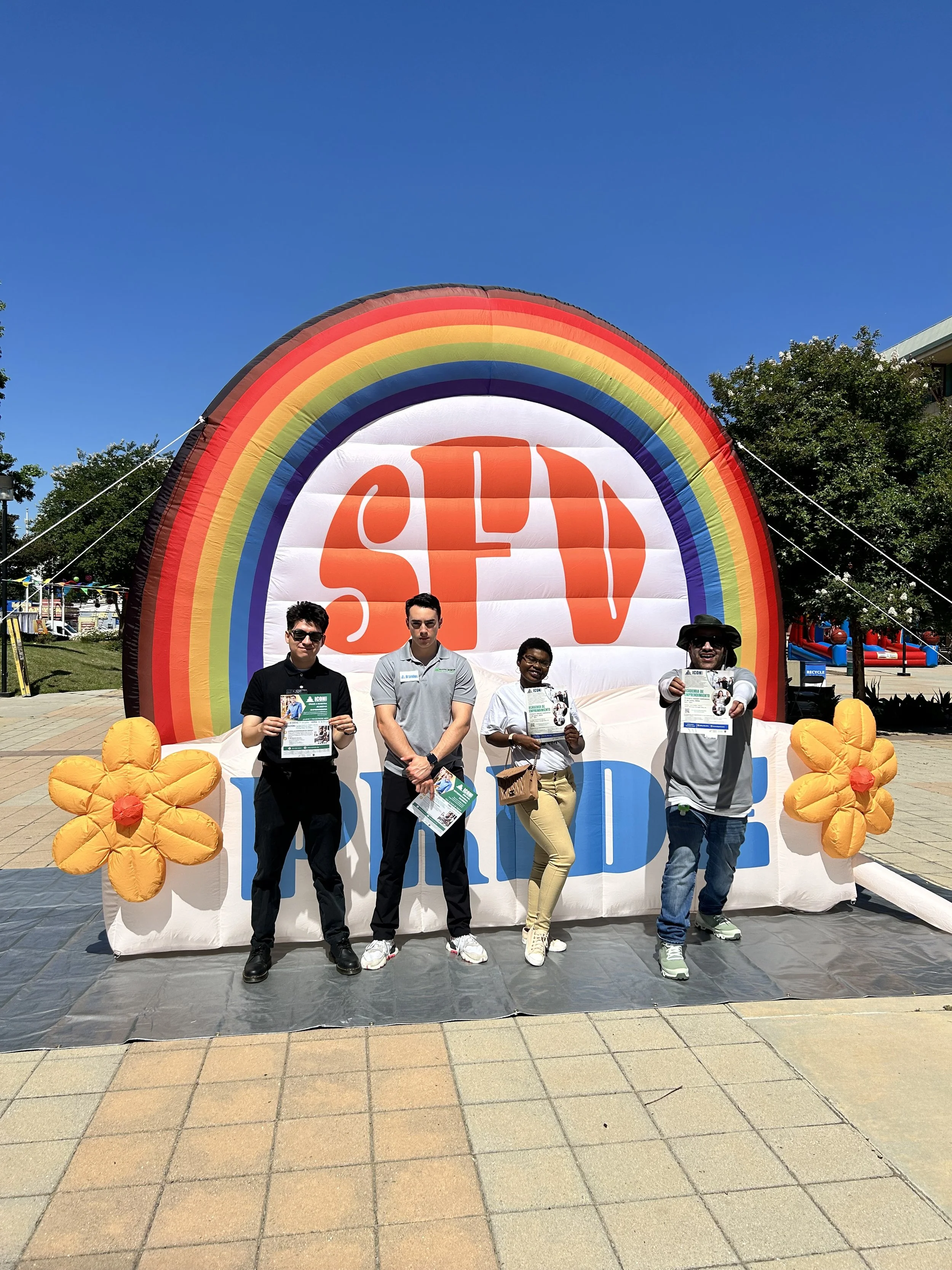 San Fernando Valley Pride Resource Fair | June 29, 2024

ICON CDC joined the Pride celebration in Van Nuys, connecting with the community and sharing information about our programs and services.