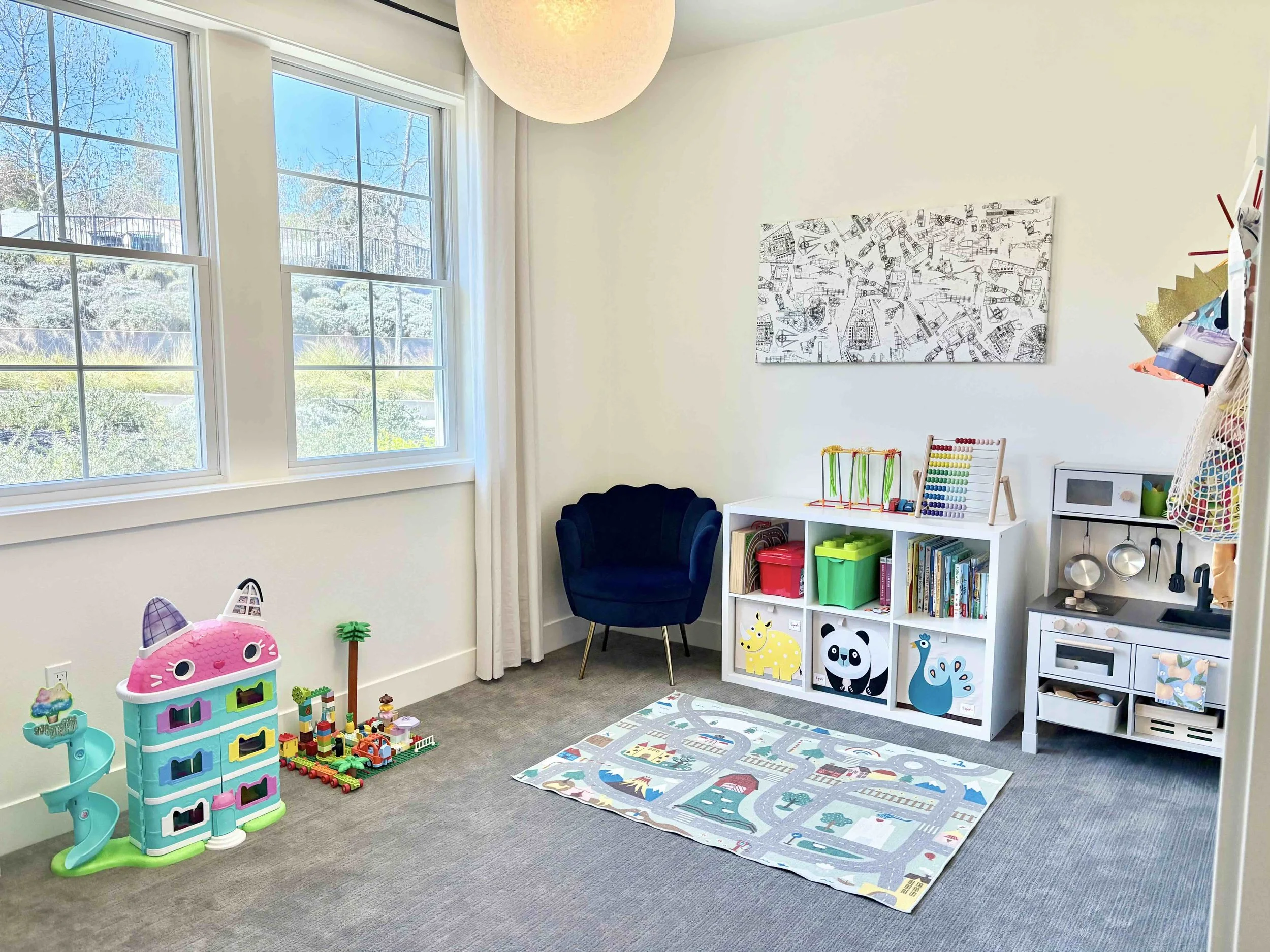 Downstairs Room and Half Bath