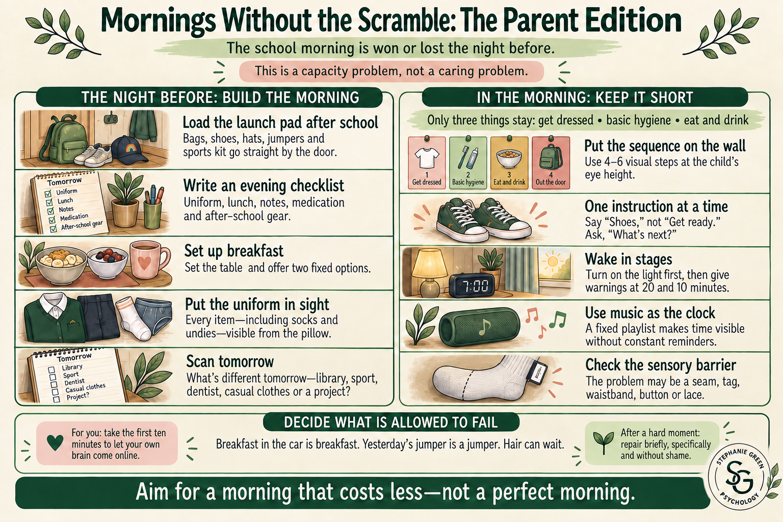 Mornings Without the Scramble: The Parent Edition