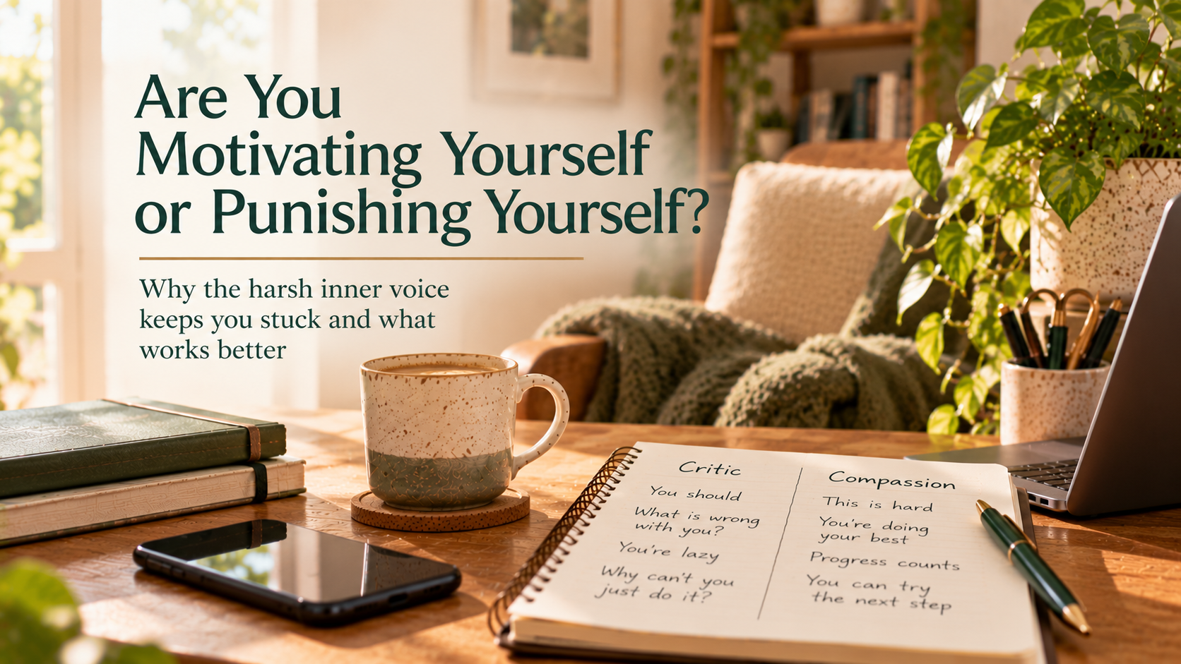 Are You Motivating Yourself or Punishing Yourself?