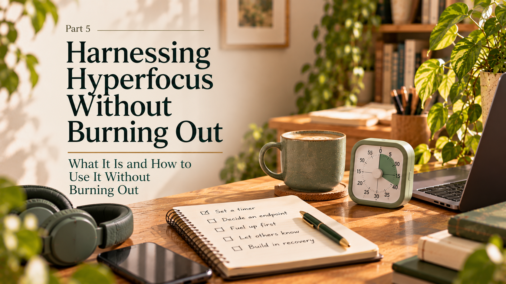 Part 5: Harnessing Hyperfocus Without Burning Out
