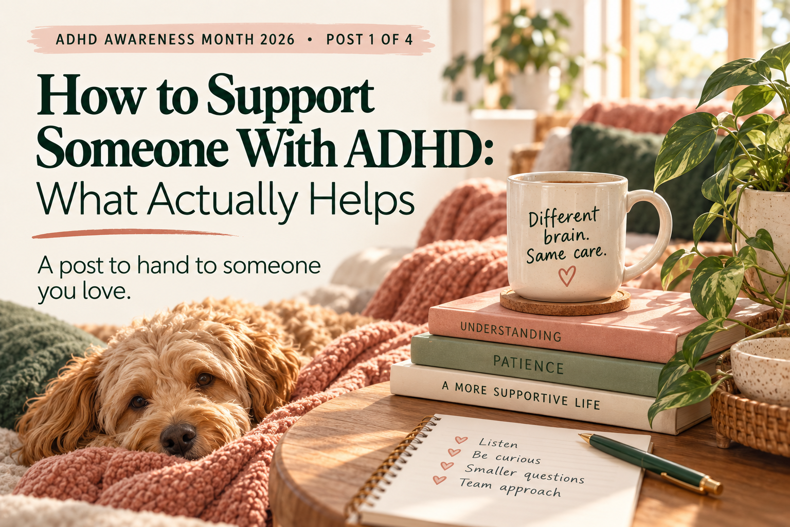 How to Support Someone With ADHD: What Actually Helps