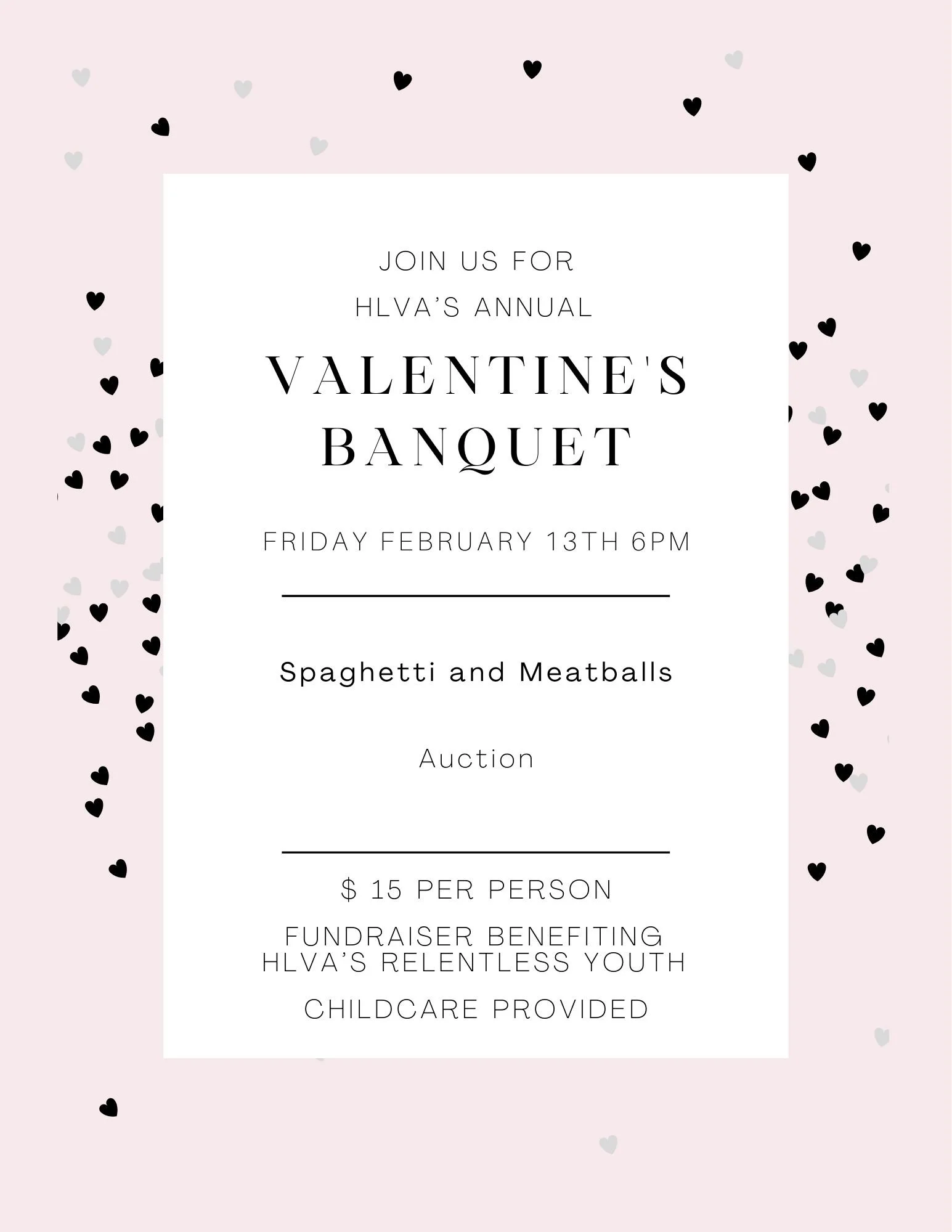 Valentine's Banquet