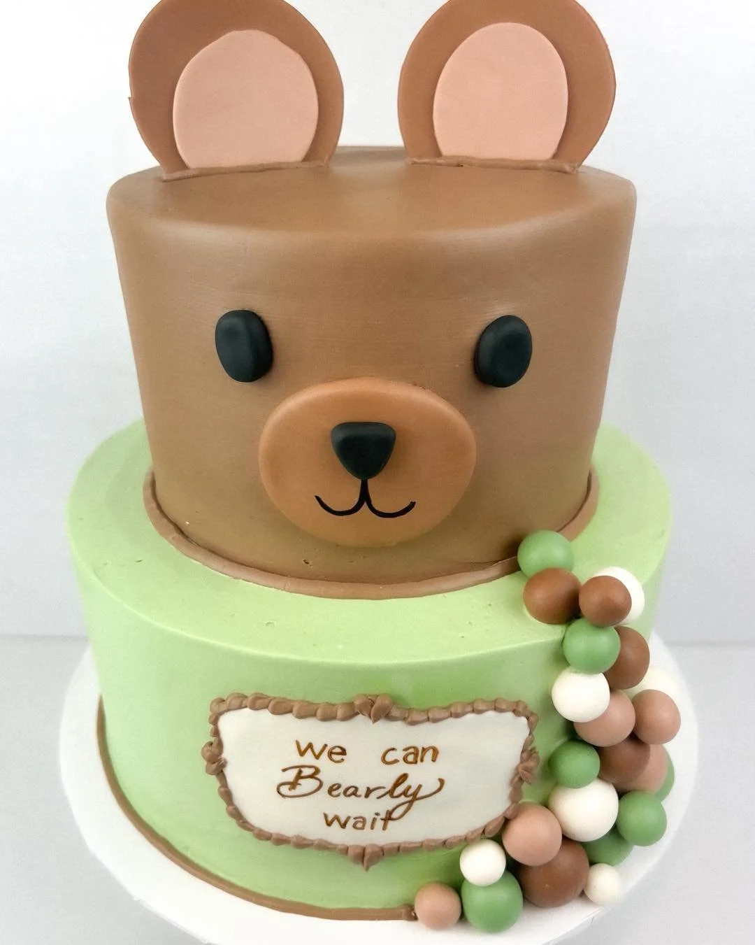 Two bear cakes in one weekend. 🐻🐼