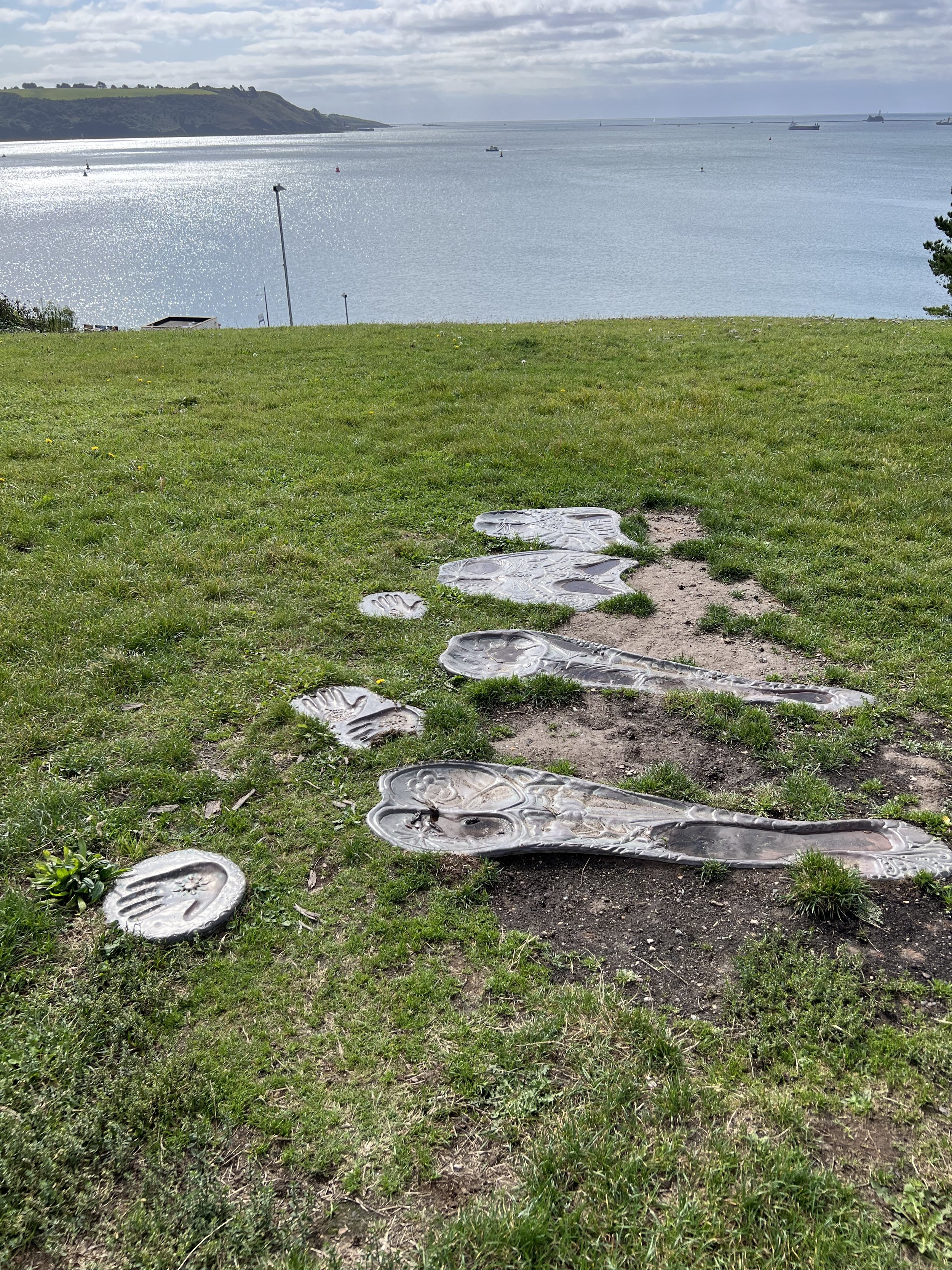 The Beatles posed for a photograph at this spot in Plymouth.