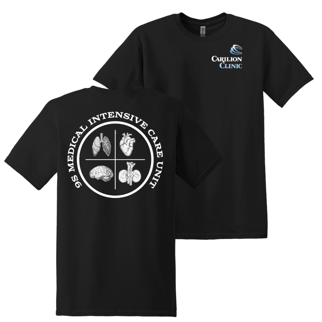 Carilion Clinic 9SICU Nurse - Gildan Short Sleeve T-Shirt