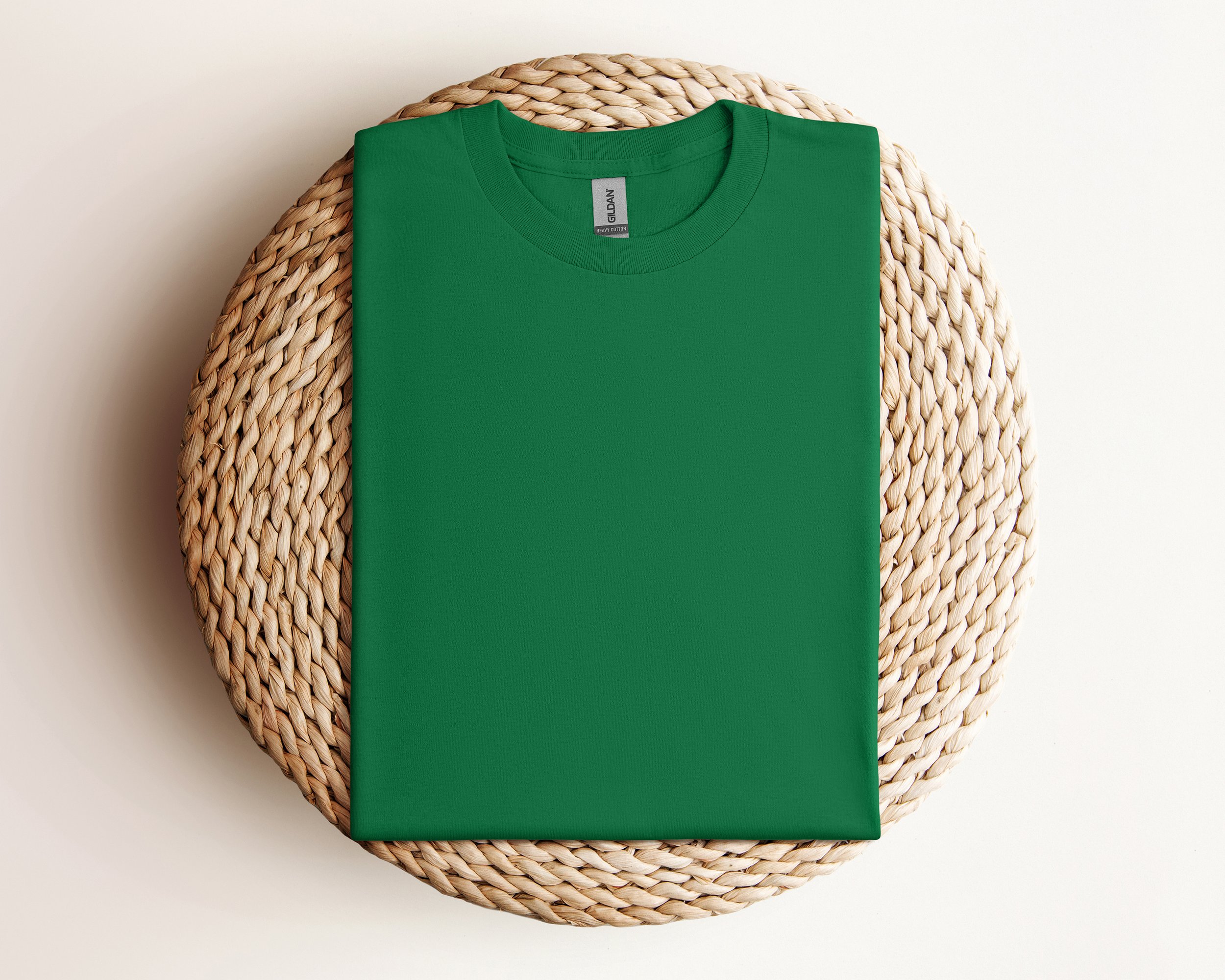 Gildan5000-TurfGreen-FoldedVol1-BohoBabeMockups.jpg