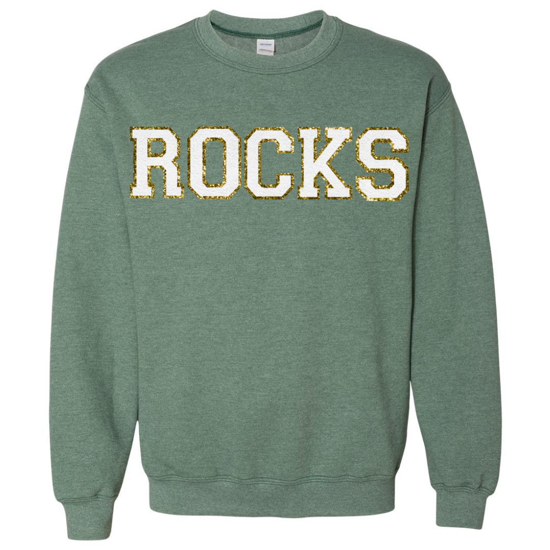 Gildan heatherdark green crewneck(1).png