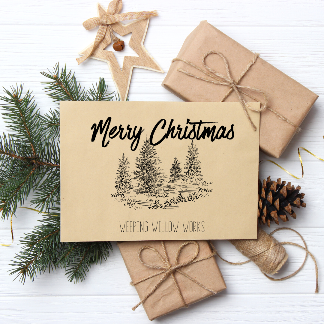 Merry Christmas Tree Gift Card