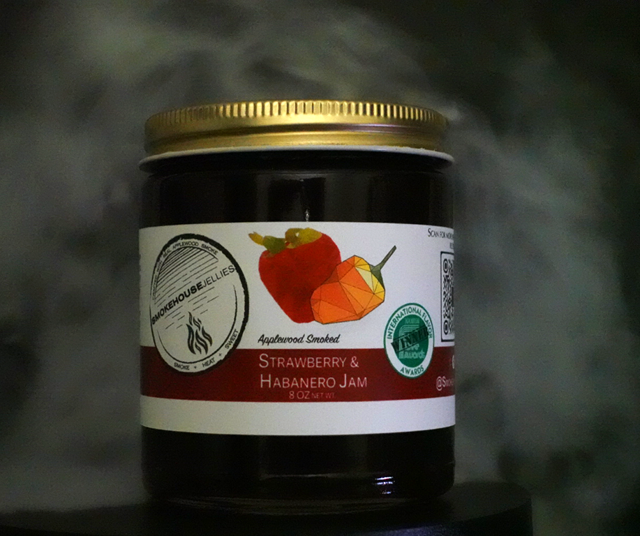 Applewood Smoked Strawberry and Habanero Jam