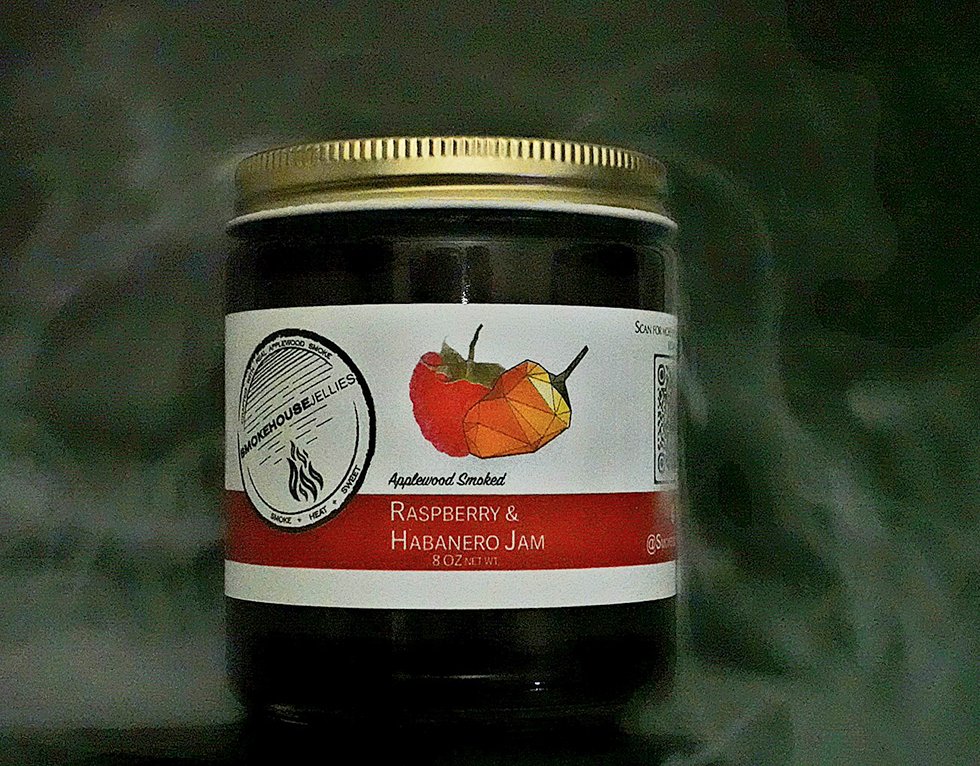 Applewood Smoked Raspberry and Habanero Jam