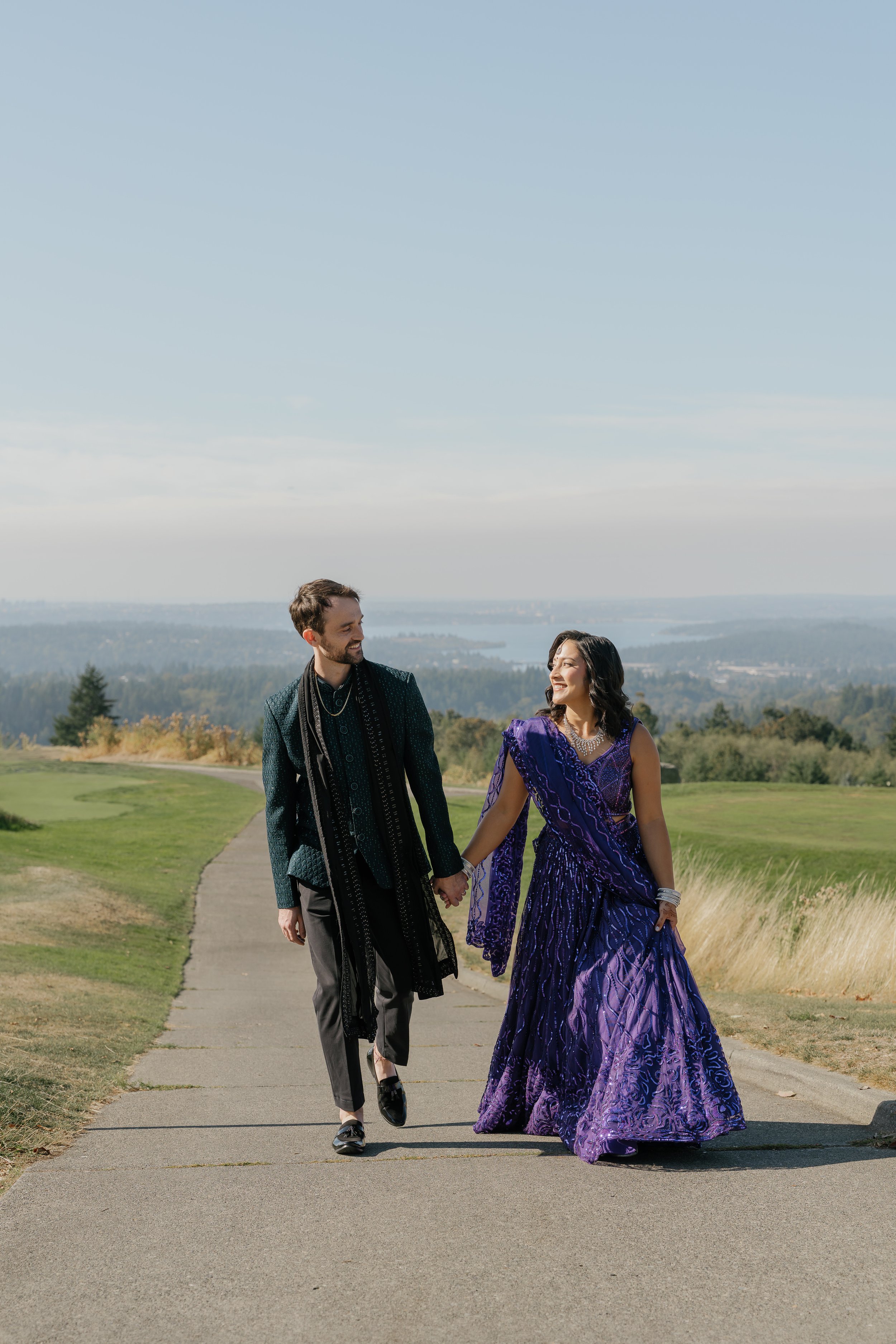 modern and organic wedding