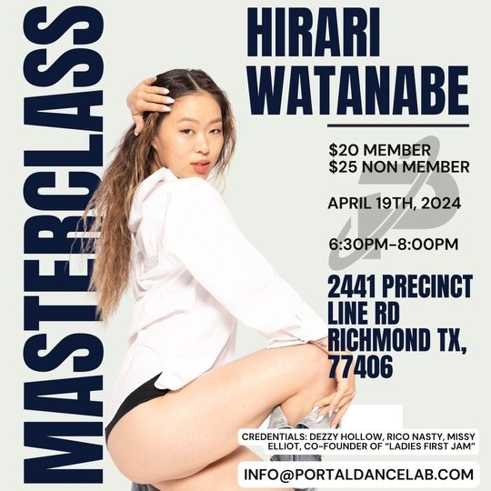 Masterclass: Hirari Watanabe
